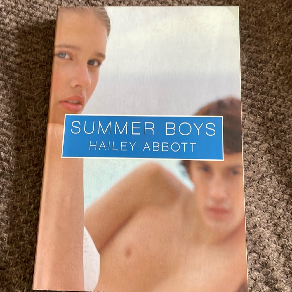 Summer Boys paperback book, by Hailey Abbott